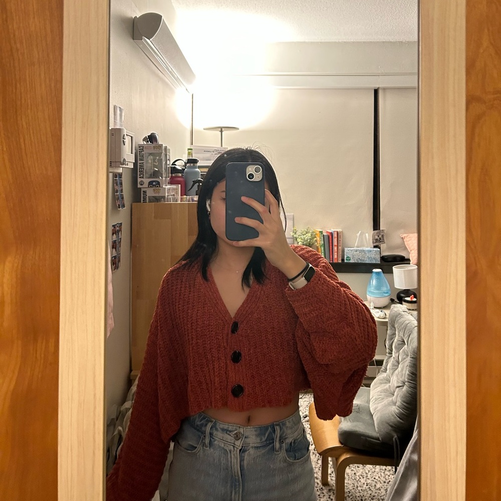 Urban outfitters cropped cardigan